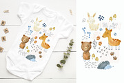70% off. Bundle. Woodland animals., an Animal Illustration by TaPilipa (Thumbnail 29 of 38)