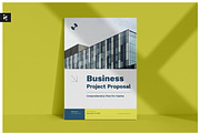 Minimal Business Proposal, a Stationery Template by Neermana (Thumbnail 1 of 12)
