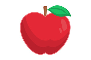 Apple Illustration Icon, an Icon by Pexelpy