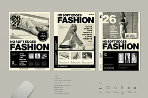 Bold Minimalist Flyer, a Flyer Template by TypoEdition