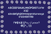The Thinker bubble dotted fun font, a Handwritten Font by Ashiya Pixel (Thumbnail 11 of 21)