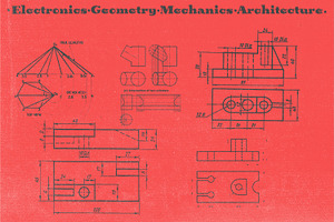 Technical Drawings 600 PNG