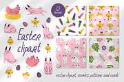 Vector Easter Clipart, a Graphic by My May Art (Thumbnail 1 of 10)