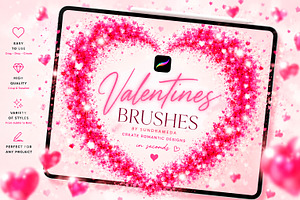 Valentine's Day Procreate Brushes