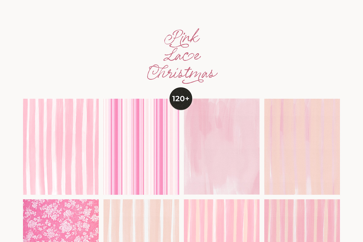 Pink Lace Christmas, an Object Graphic by Lana Elanor (Photo 7 of 12)