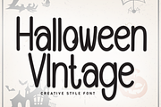 Hallowen Vintage | Script Font, a Script Font by Scratchones (Thumbnail 1 of 8)