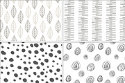Hand drawn seamless pattern set, a Pattern Graphic by SaharaArt (Thumbnail 4 of 8)
