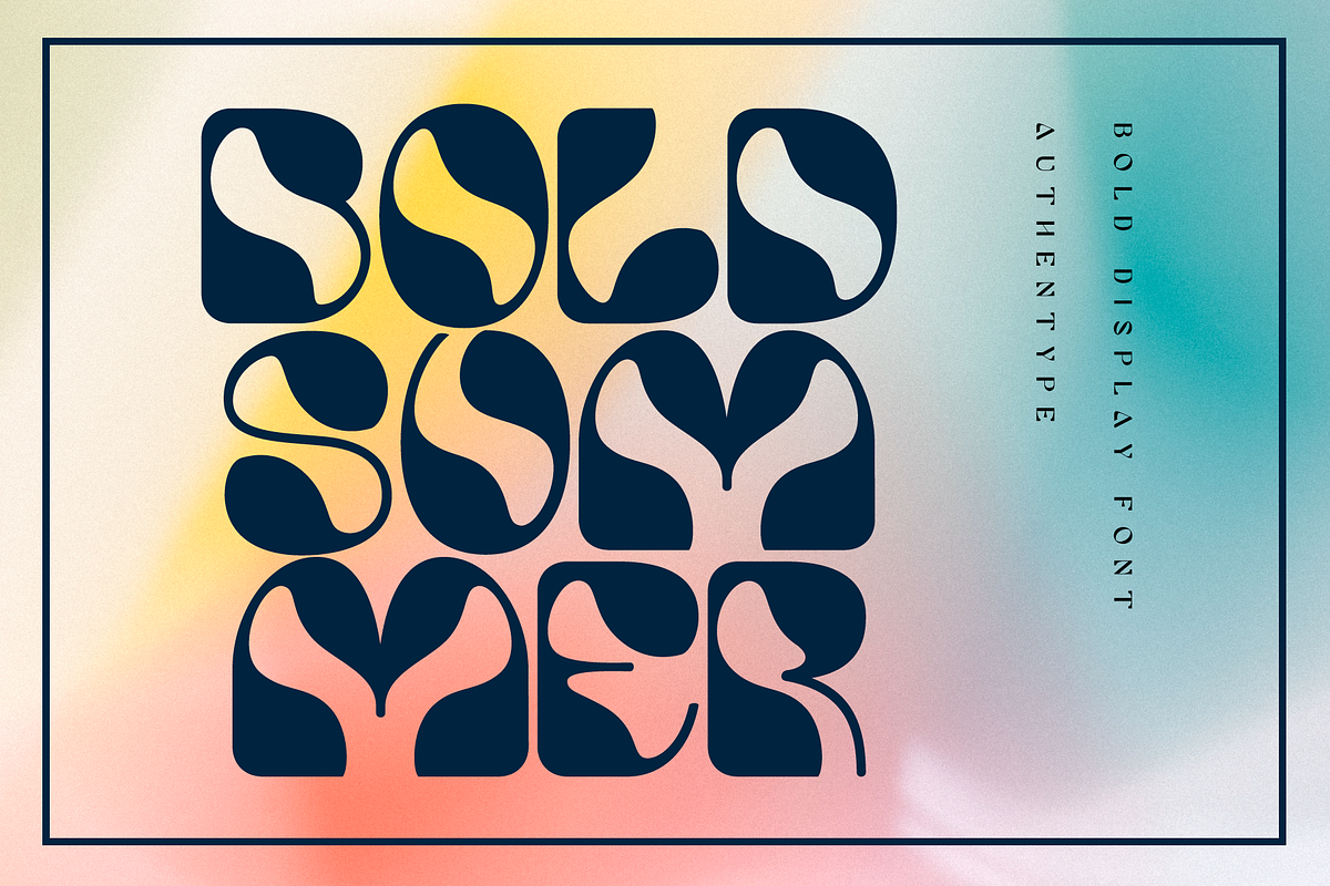 Bold Summer - Bold Display Font, a Font by AuthenType (Photo 1 of 15)