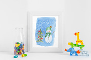 Snowmen's life, an Illustration by Red_cat (Thumbnail 4 of 7)