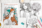 Portraits Coloring Pages For Adults, a Person Illustration by AlineArtStore (Thumbnail 3 of 7)