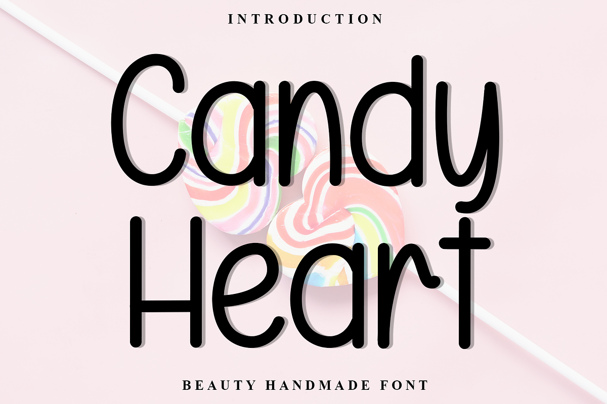 Candy Heart, a Sans Serif Font by FreshTypeINK (Photo 1 of 8)