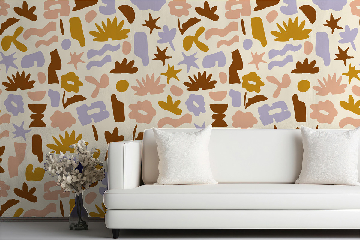 Desert Nature Shapes, a Wallpaper Graphic by MalyskaStudio (Photo 5 of 6)