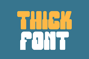 Sanrio - Thick & Groovy Font