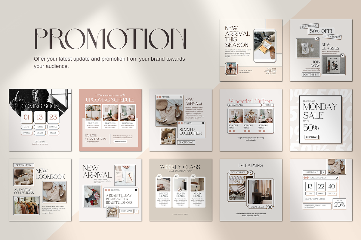 Instagram Wellness for Coach CANVA, a Social Media Template by Analogi Studio (Photo 8 of 26)