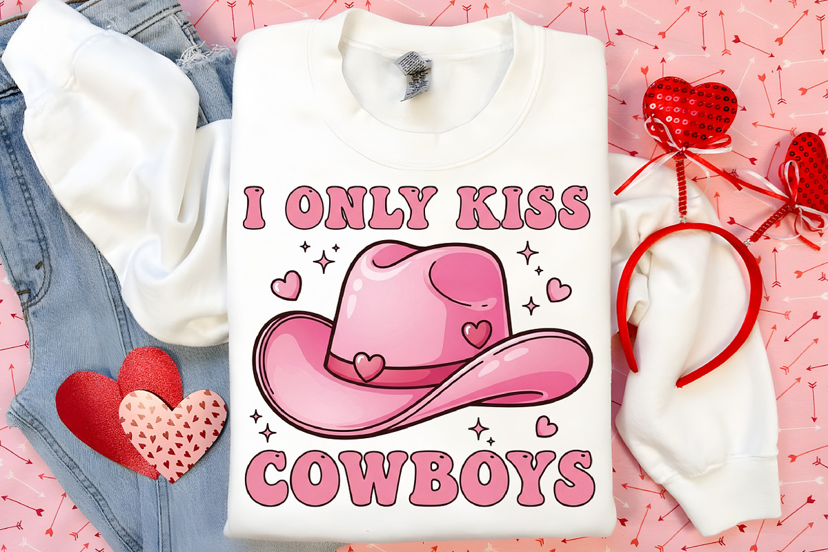Valentine's Day Png I Only Kiss Cow, an Illustration by Canvas Craft (Photo 5 of 7)