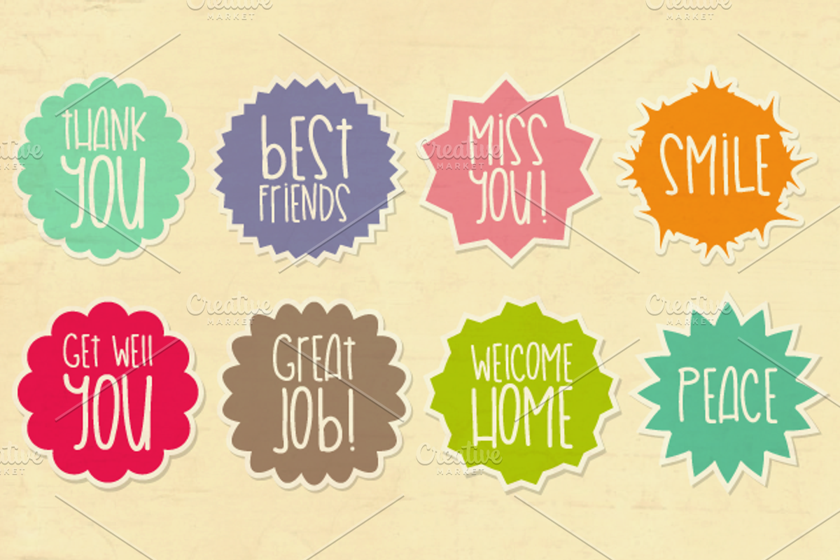 Vector set of labels, an Object Graphic by himoki (Photo 2 of 5)