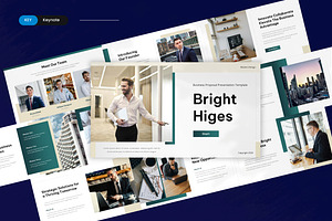 Business Proposal Keynote Template, a Presentation Template by Salamahtype