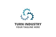 Turn Industry Logo Template, a Branding & Logo Template by Logo20 (Thumbnail 1 of 2)