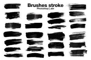 Watercolor Stroke PS Brushes