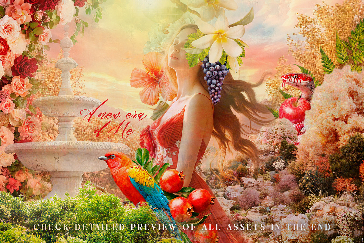 Eden's Garden Collage Creator, an Object Graphic by Anna Babich (Photo 6 of 9)