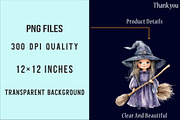 Cute Halloween Clipart Bundle, an Illustration by SinaCreation (Thumbnail 7 of 7)