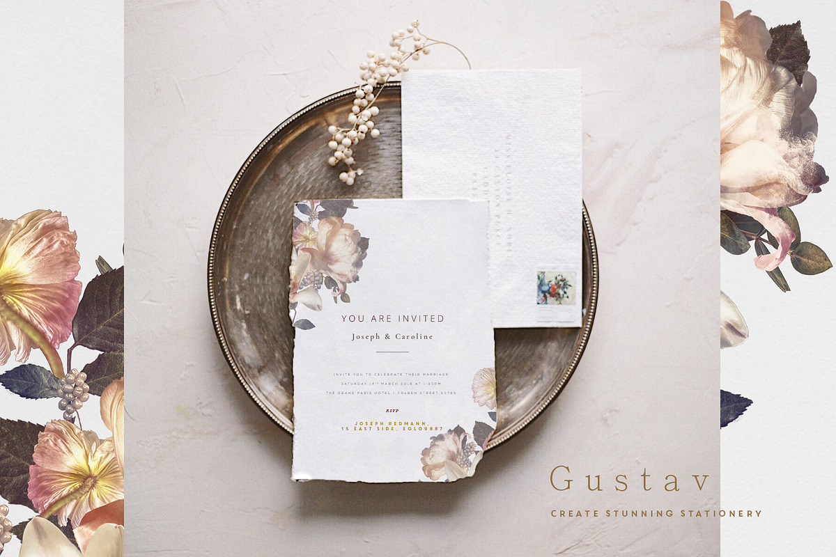 Digital Floristry - Gustav, an Illustration by Create The Cut (Photo 4 of 8)