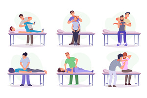 Orthopedist. Medical treatment bones, an Object Illustration by Onyx