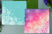 Snowflake christmas background, a Decorative Illustration by jelisua88 (Thumbnail 3 of 3)