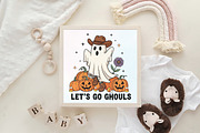 Let’s Go Ghouls Halloween PNG, an Illustration by CraftArtStudio (Thumbnail 3 of 4)