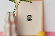 Fluid Floral Linocut Bundle, an Illustration by ClayStudio (Thumbnail 3 of 8)