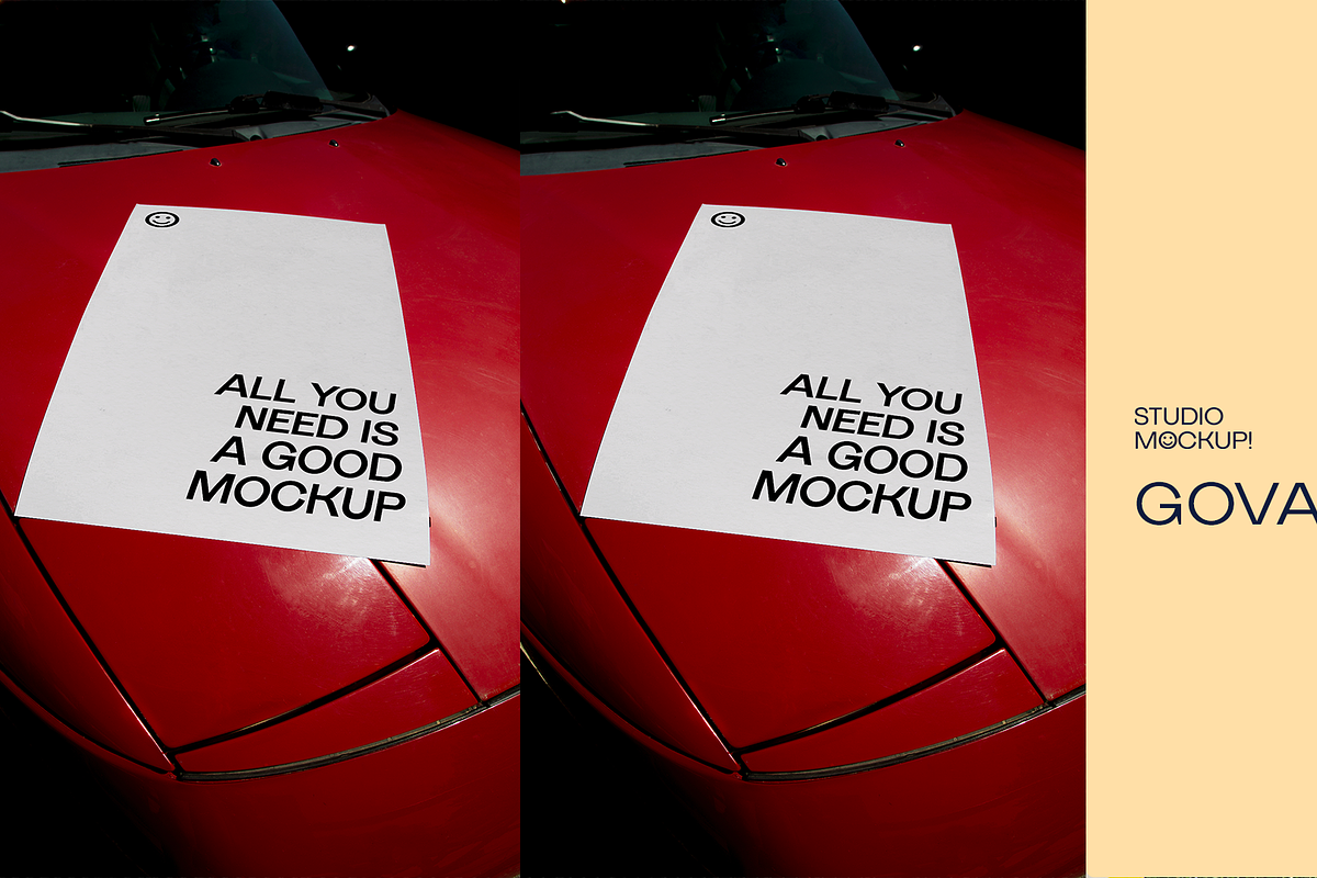 A2 Gova Poster Mockup – Arles Series, a Mockup by Le Studio Mockup (Photo 4 of 4)