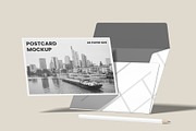 Postcard with Envelope Mockup, an Advertising Mockup by Compositing Studio (Thumbnail 15 of 20)