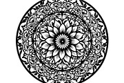 Decorative Mandala Panel Vector Set, a Decorative Illustration by Designer_Momina (Thumbnail 7 of 21)