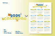 Calendar 2025, a Poster Template by nyilstudio (Thumbnail 1 of 3)
