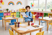 Back to School Digital Backdrops, a Background Graphic by 3Motional (Thumbnail 5 of 19)