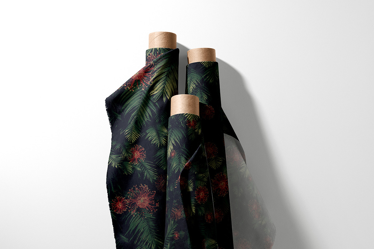 Elegant Tropical Floral Pattern, a Pattern Graphic by StudioGlouna (Photo 5 of 5)