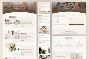 DreamDay - Wedding Planner Framer