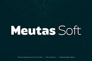 Meutas Soft Font Family, a Sans Serif Font by trustha (Thumbnail 1 of 15)