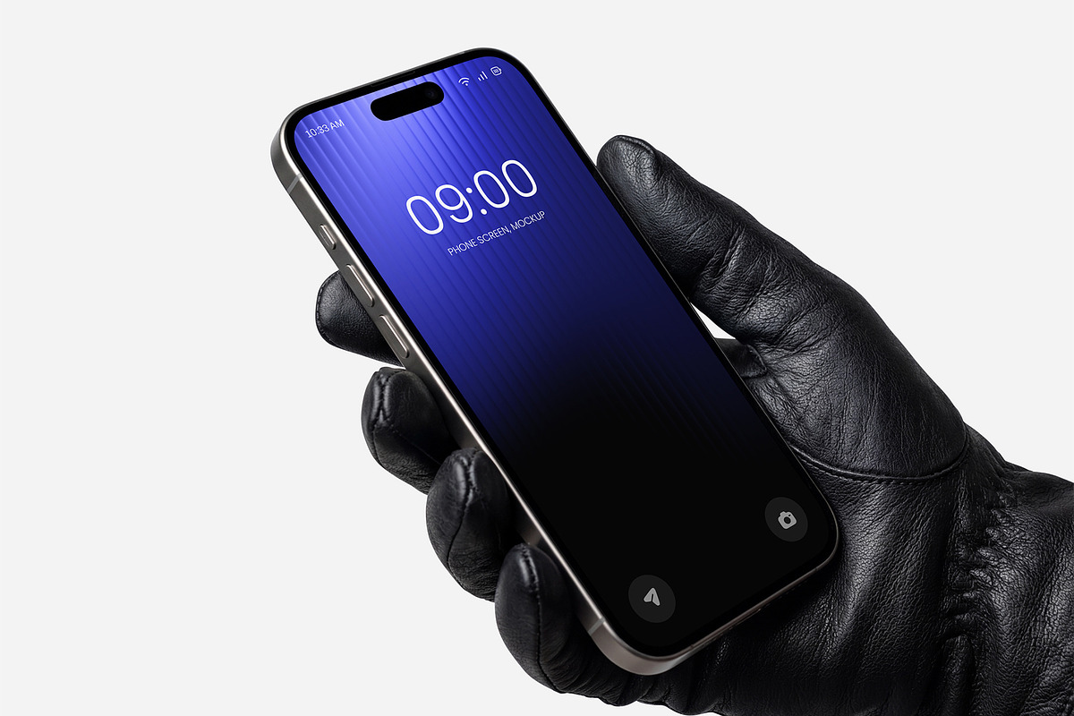Smartphone in Hand Mockup Bundle, an Android Mockup by graphypix (Photo 11 of 14)