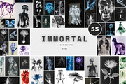 55 Immortal X-ray Print Posters, a Texture Graphic by NassyArt (Thumbnail 1 of 14)
