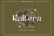 Kaltera - Classic Sans Font, a Sans Serif Font by Pikgura (Thumbnail 1 of 7)