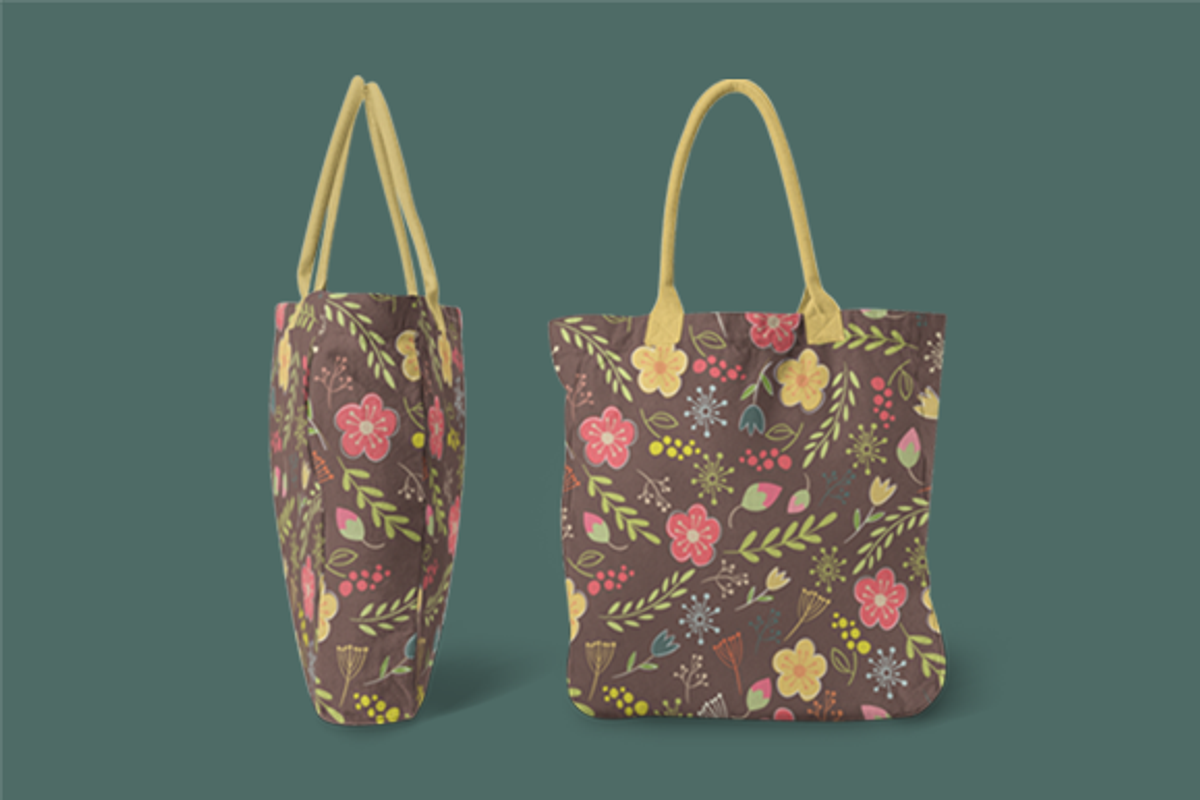 Seamless Hand Drawn Floral Pattern, a Pattern Graphic by wowpatterns (Photo 4 of 4)