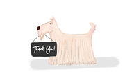 Pups Dog Breeds Clipart Bundle, a Decorative Illustration by Bridgett Stahlman Design (Thumbnail 6 of 6)
