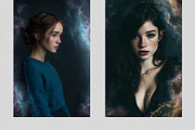 Galaxy Nebula Space Overlays, a Texture Graphic by PhotoSpirit (Thumbnail 4 of 8)