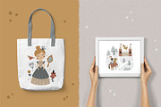 Once upon a time Maps and Clipart, a Person Illustration by Leysan Shayak (Thumbnail 11 of 12)