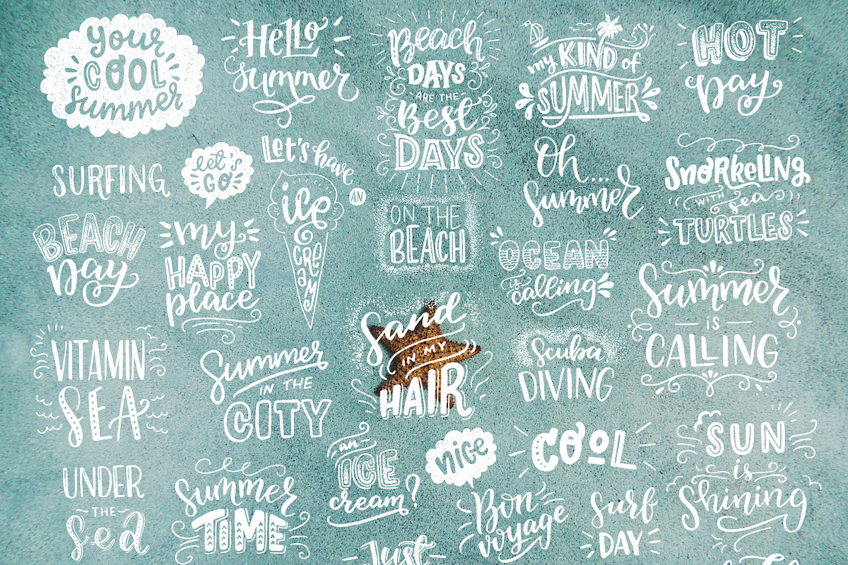 Your Cool Summer Overlays, a Seasonal Illustration by Sketchetarian (Photo 9 of 11)
