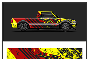 Dynamic Car Wrap Design