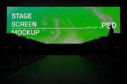 Stage Screen Mockup, an Advertising Mockup by Voar Mockups (Thumbnail 2 of 4)