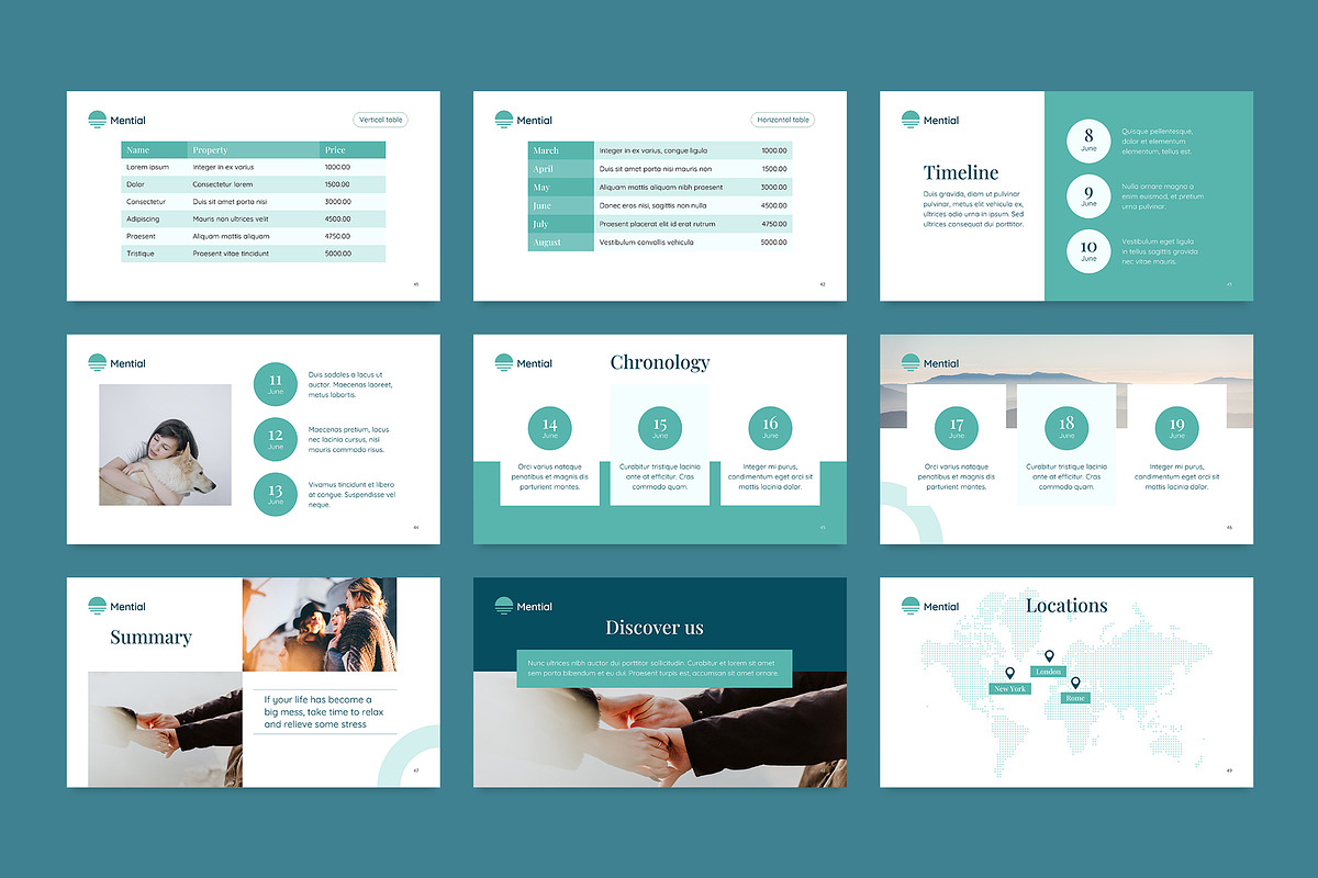 Presentation Mental Health, a Presentation Template by TemplatesNow! (Photo 12 of 14)