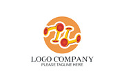 20 Logo Connecting Templates Bundle, a Branding & Logo Template by Friendesigns (Thumbnail 12 of 21)